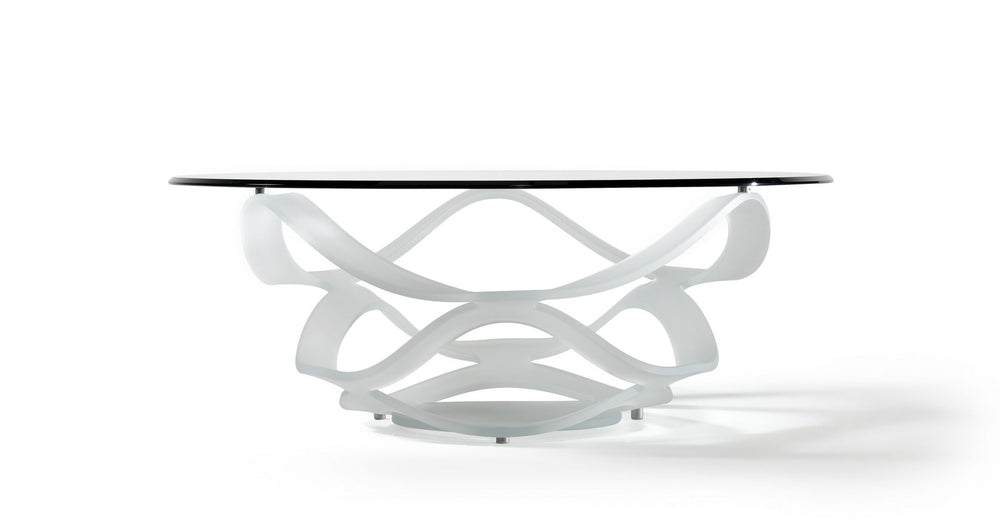 Neolitico Glass Coffee Table by Reflex Angelo, view 4