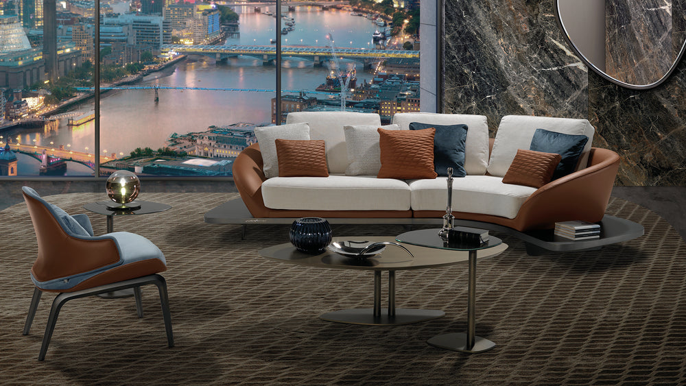 Segno Wood Sofa by Reflex Angelo, view 3