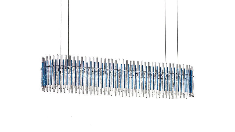 Charleston Oval Pendant Lamp by Reflex Angelo, view 5