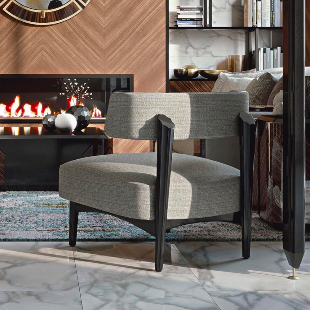 Claude Armchair by Bianchini Atelier, view 3