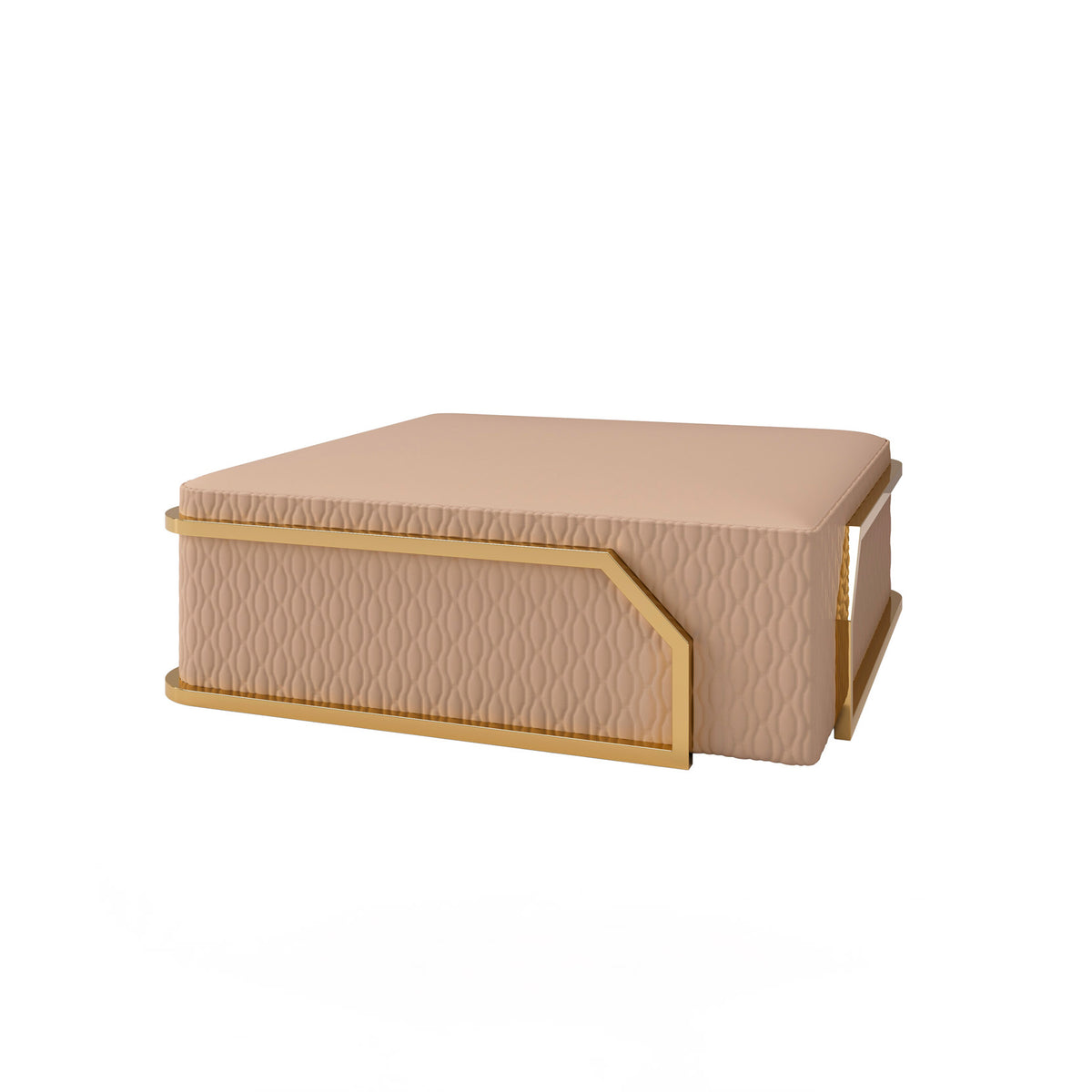 Anson Pouf by Bianchini Atelier