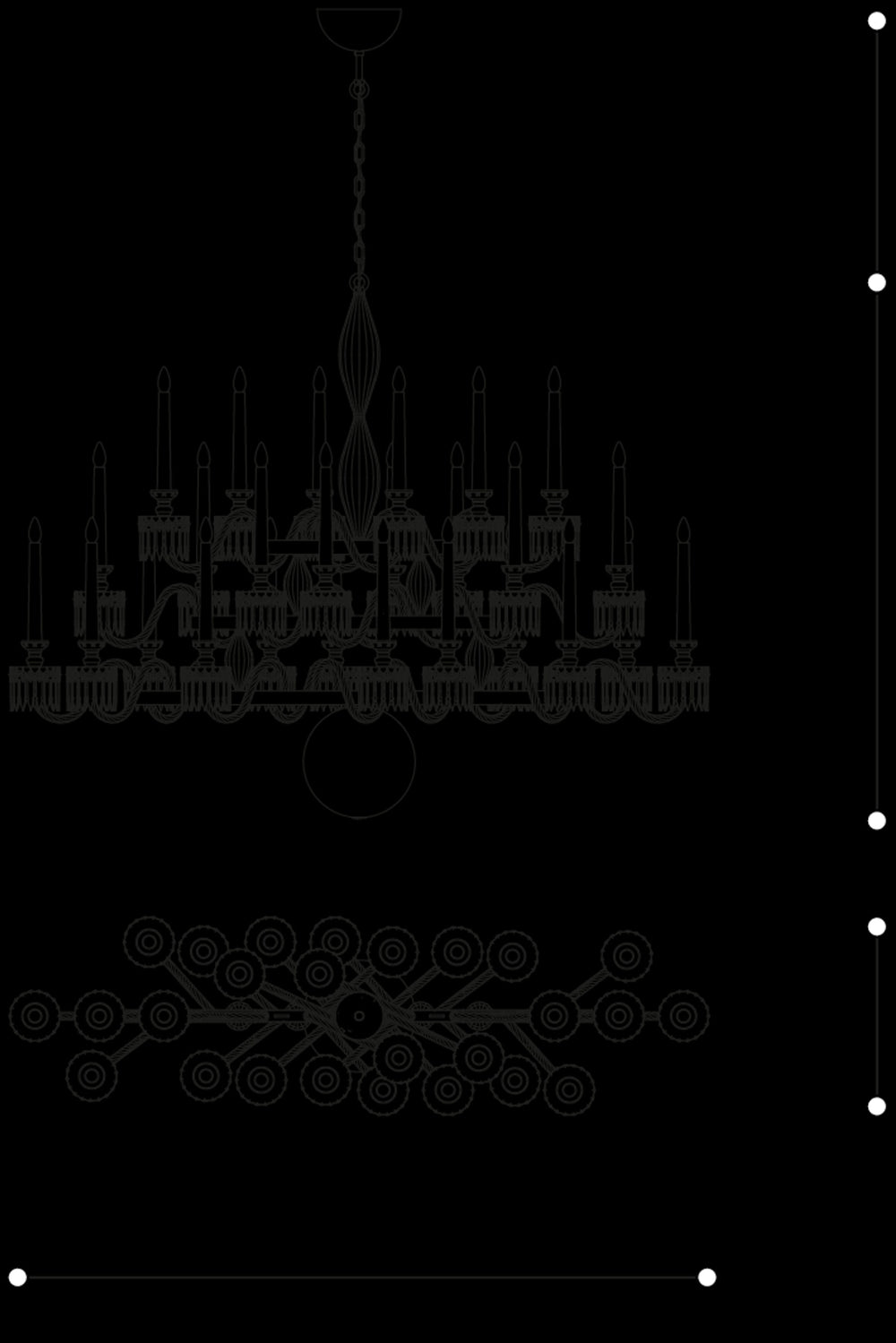 Keplero Chandelier — view 2