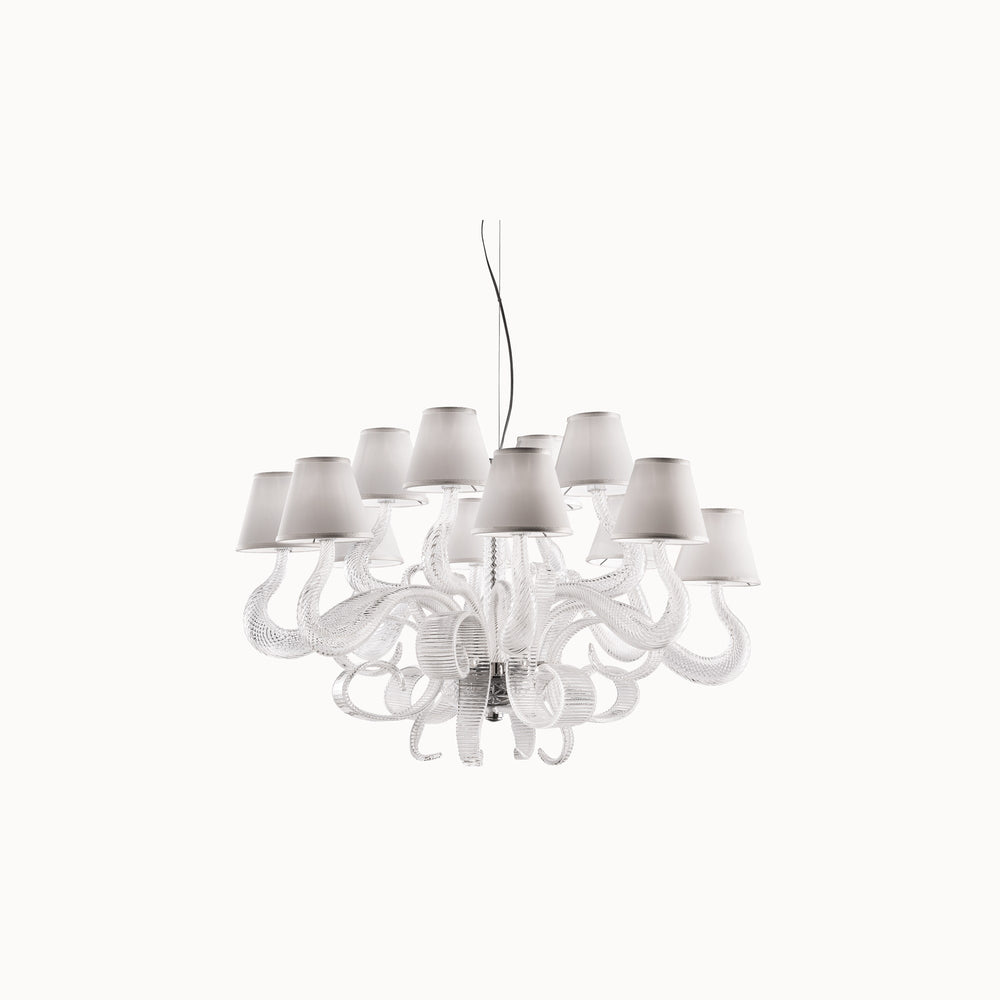 Boa Chandelier — front view