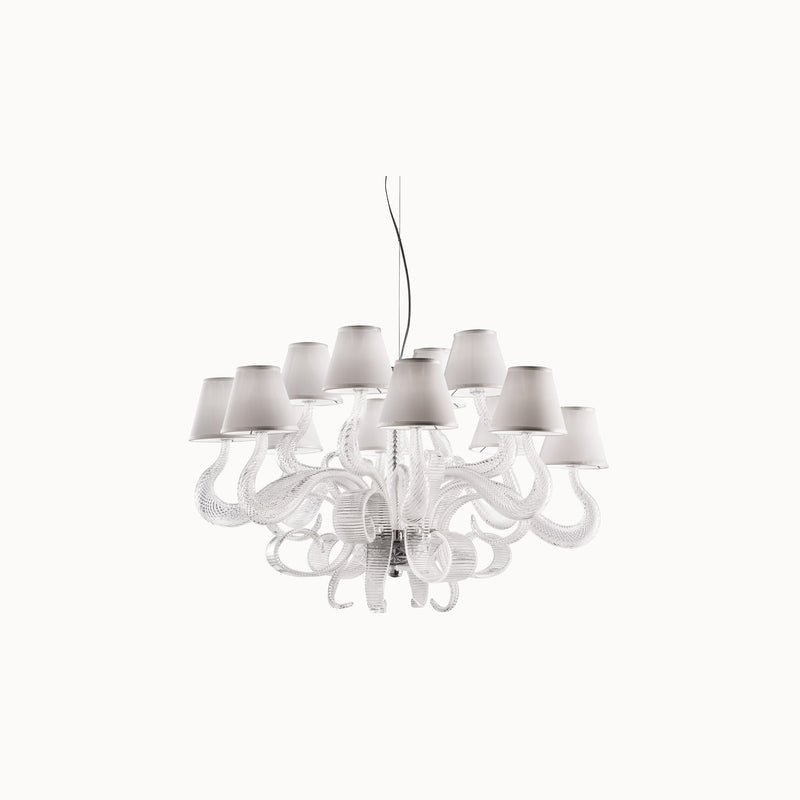 Boa Chandelier — front view