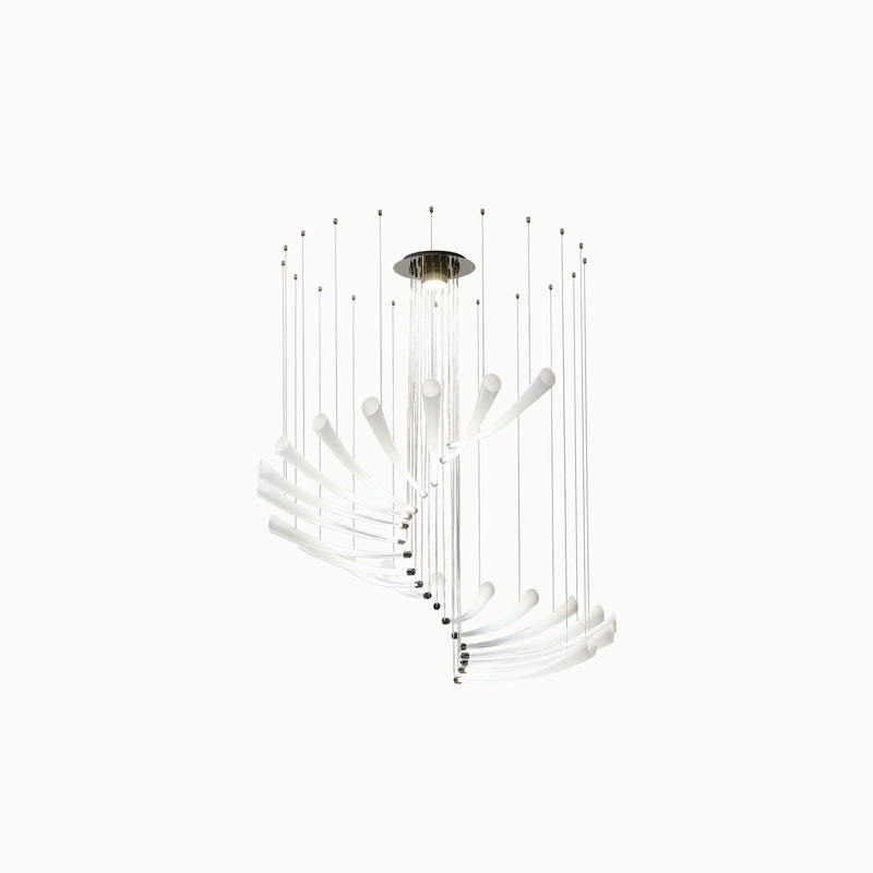 Pulsa Spira Pendant Lamp — front view