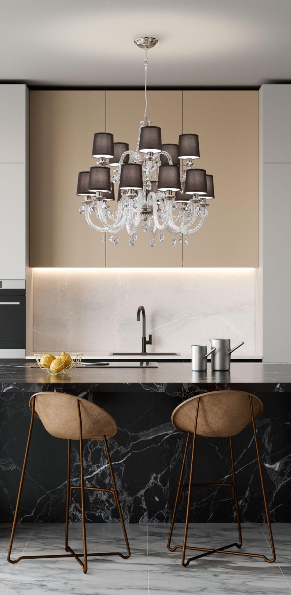 Lenoir Chandelier — view 5