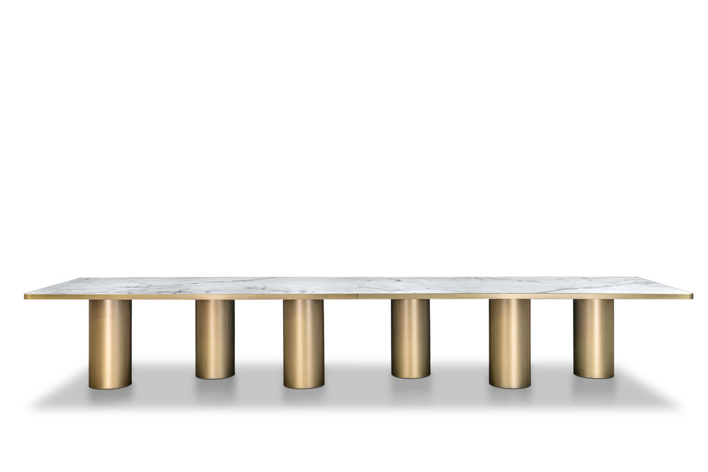 Signore degli Anelli Steel Dining Table by Reflex Angelo, view 4