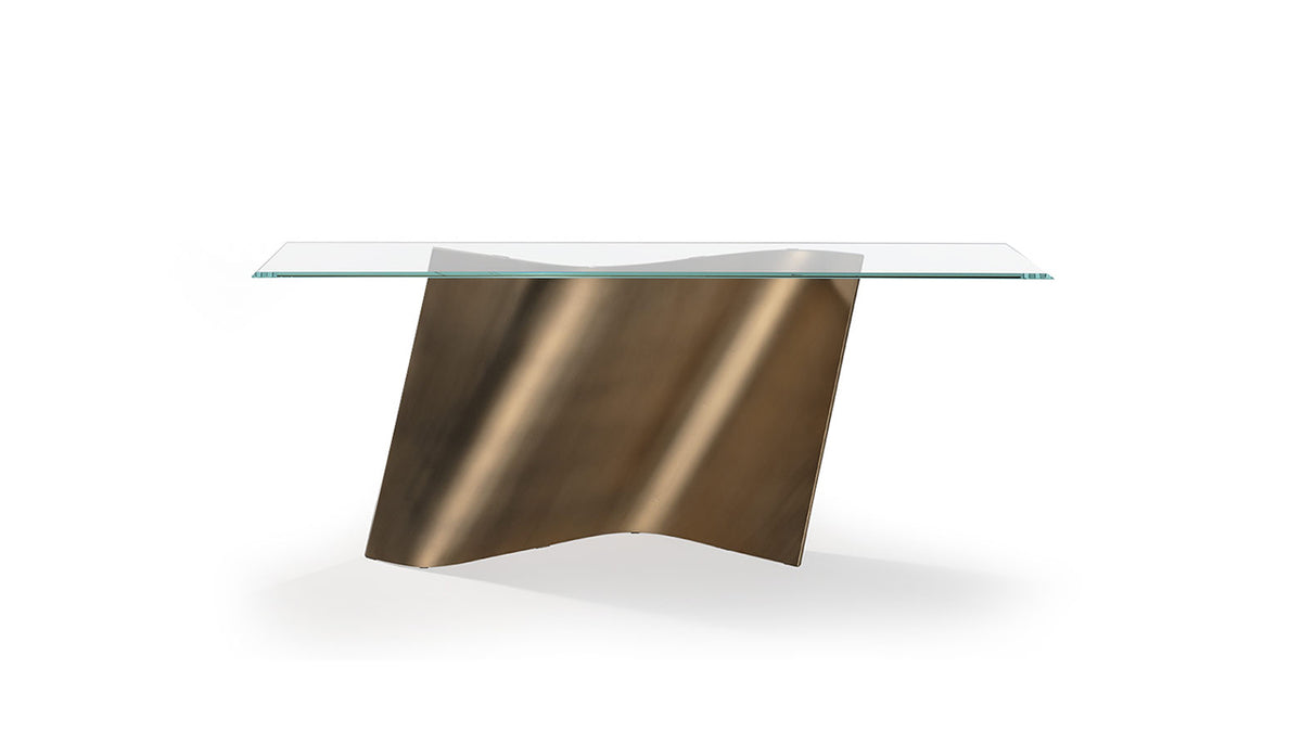 Esse Bevel Wood Console by Reflex Angelo