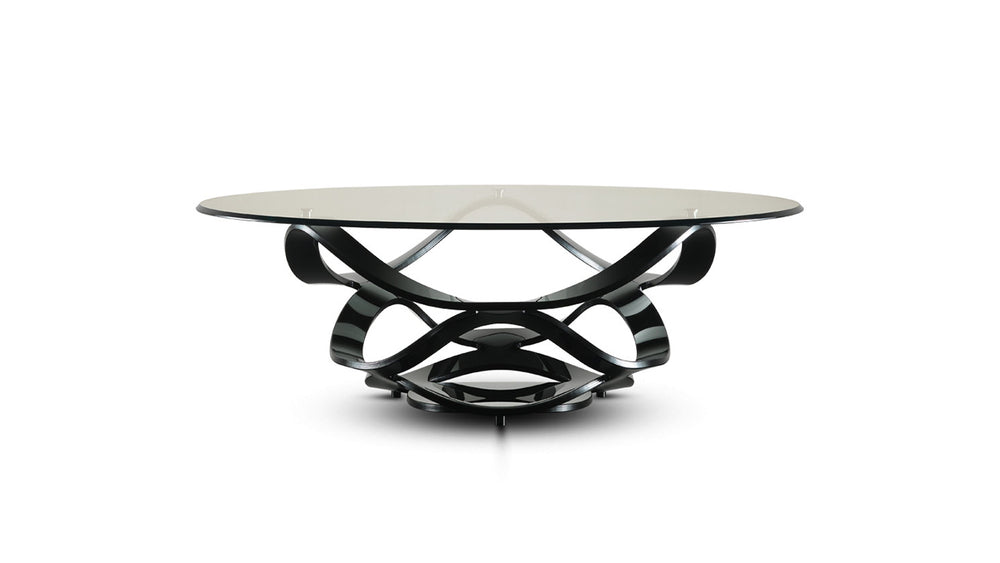 Neolitico Glass Coffee Table by Reflex Angelo