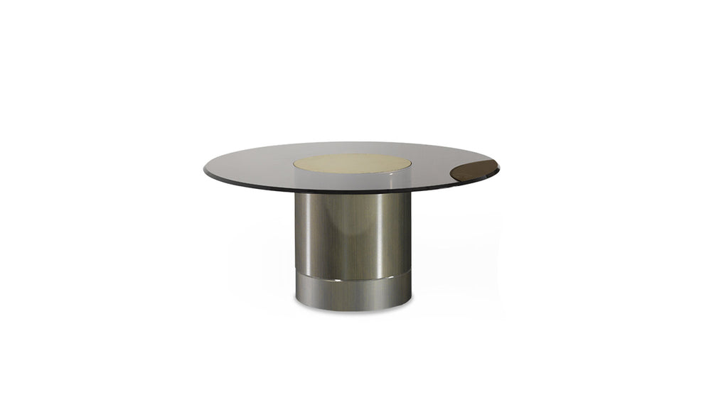 Tau Steel Glass Coffee Table by Reflex Angelo, view 4