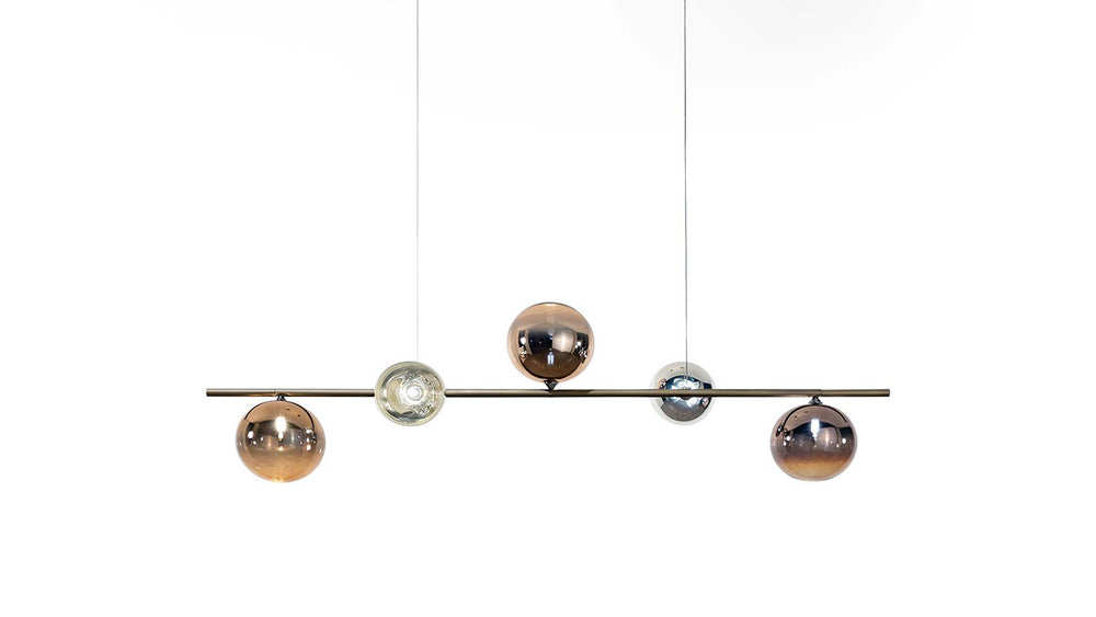 Bulles XL Linear Pendant Lamp by Reflex Angelo, view 6