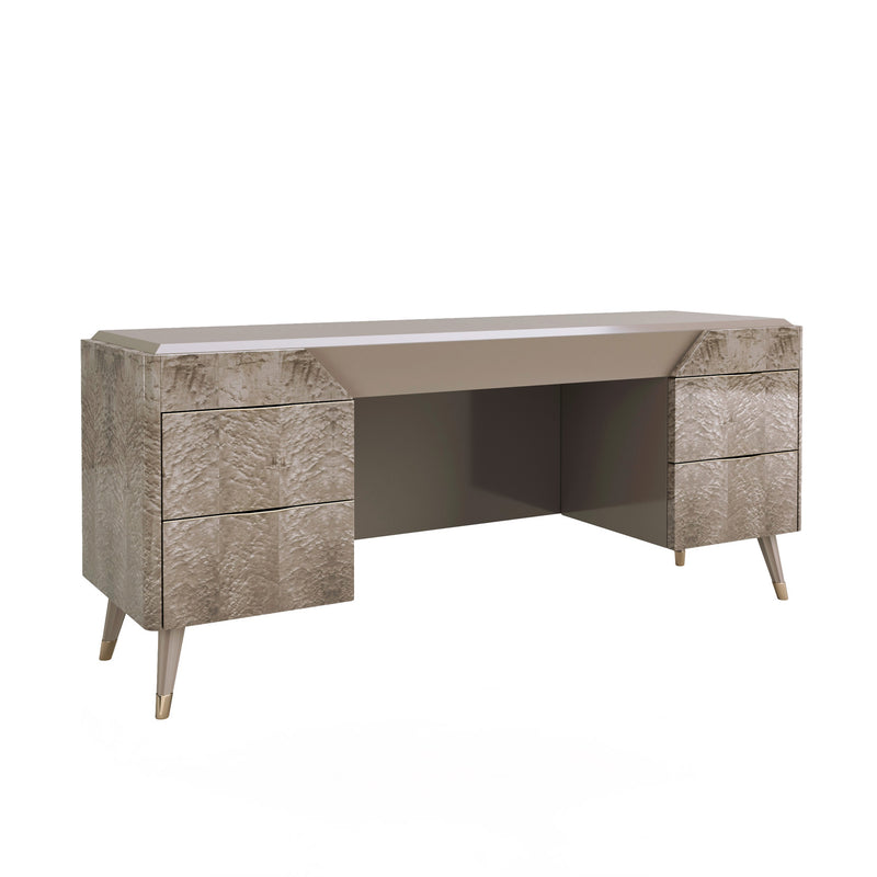 Claire Dressing Table by Bianchini Atelier, Clay bird's eye maple
