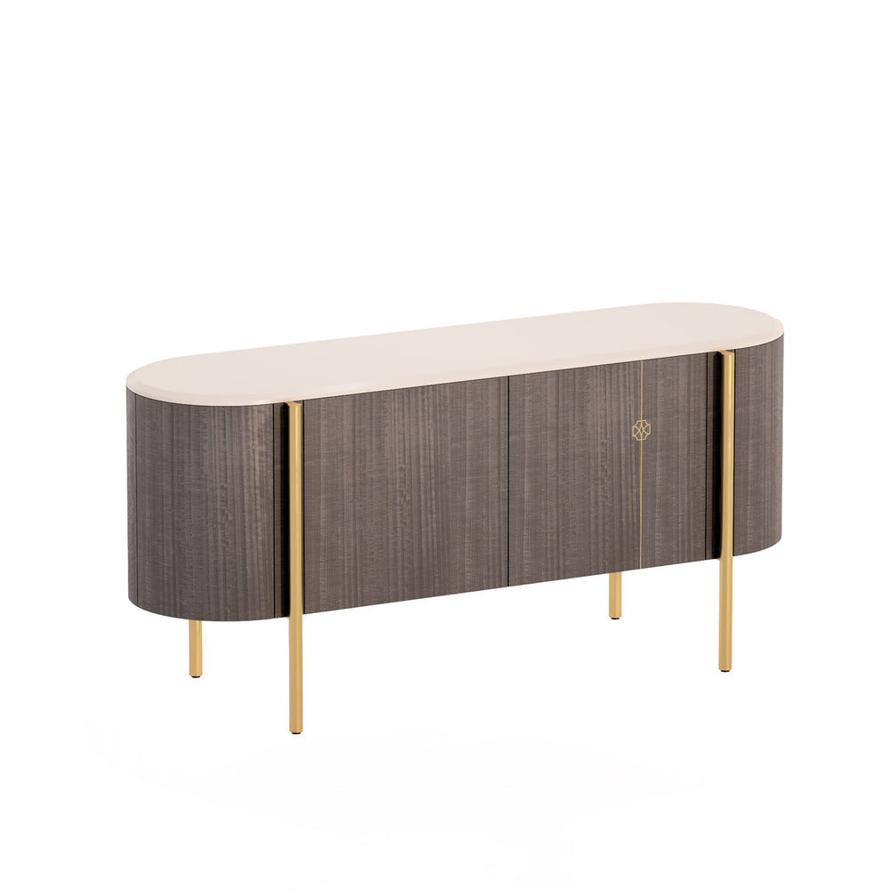 Mia Sideboard by Bianchini Atelier, Anthracite eucalyptus
