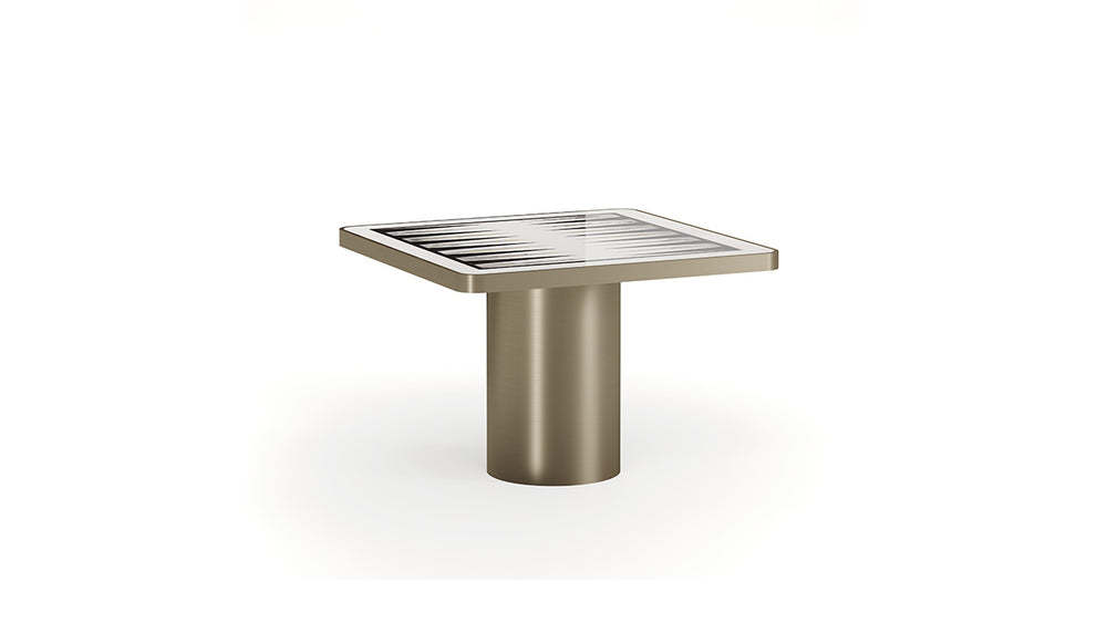Tau Steel Backgammon Table by Reflex Angelo