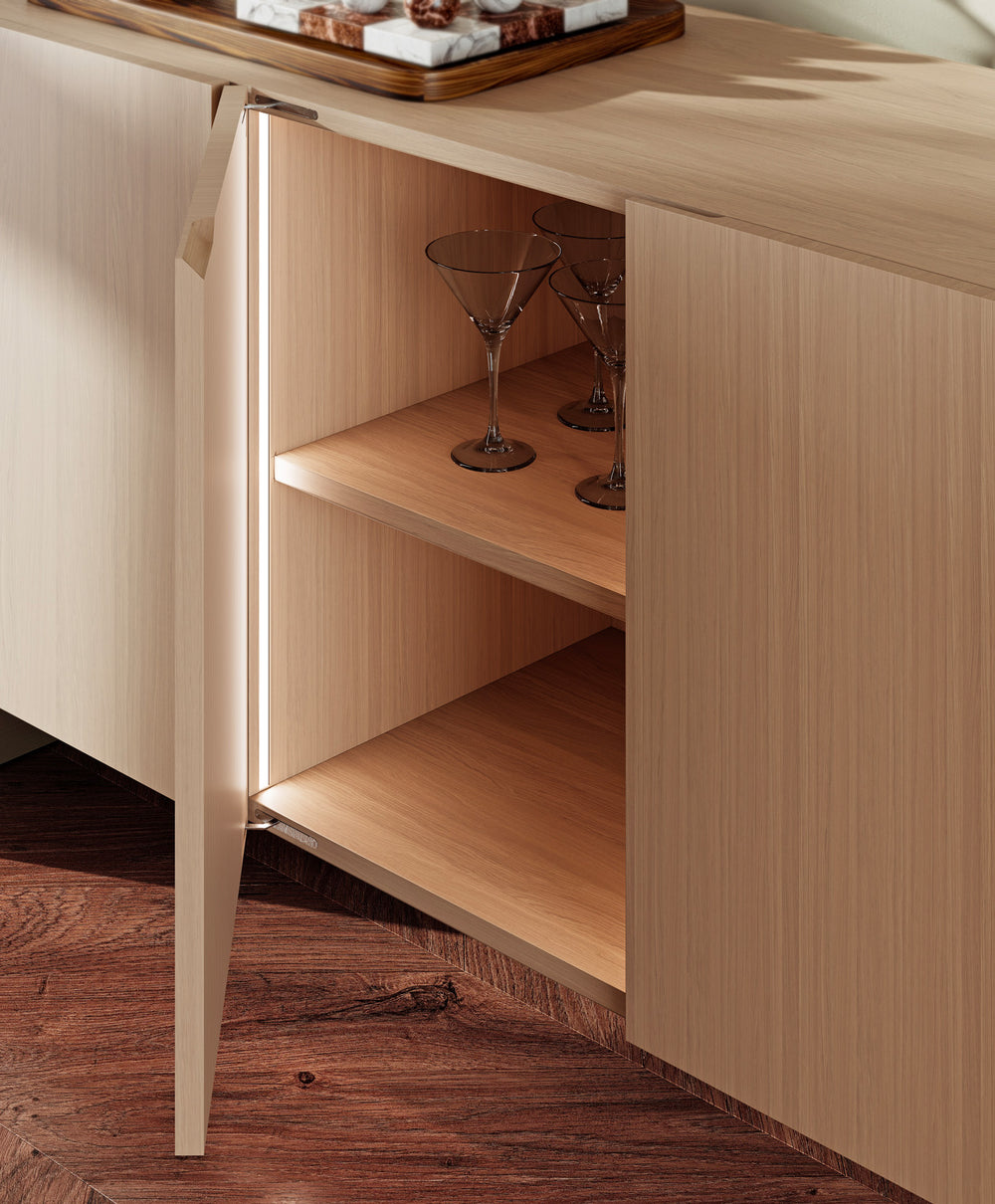 Calliope Sideboard by Bianchini Atelier, 5 doors, view 5
