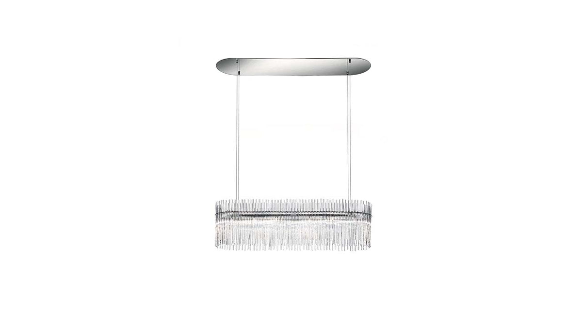 Charleston Oval Pendant Lamp by Reflex Angelo