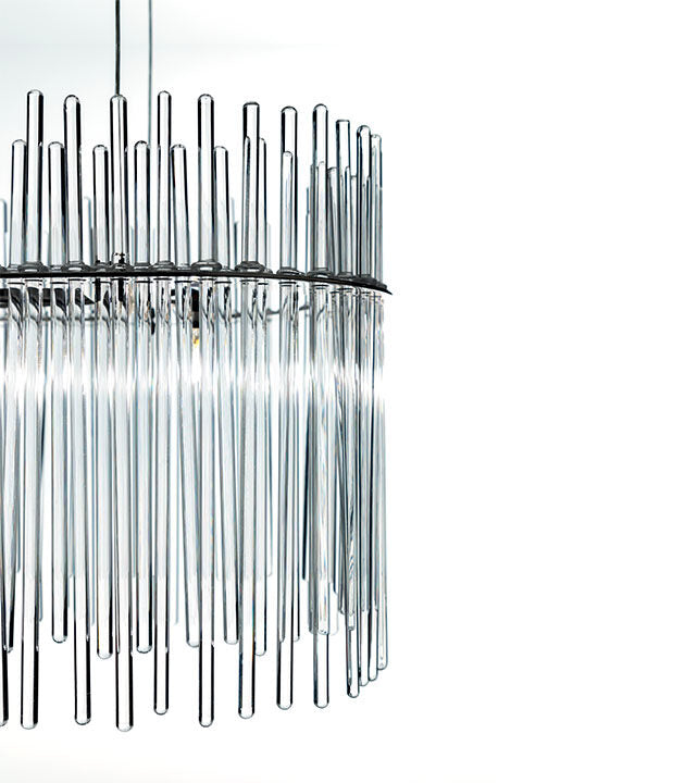 Charleston Oval Pendant Lamp by Reflex Angelo, view 2