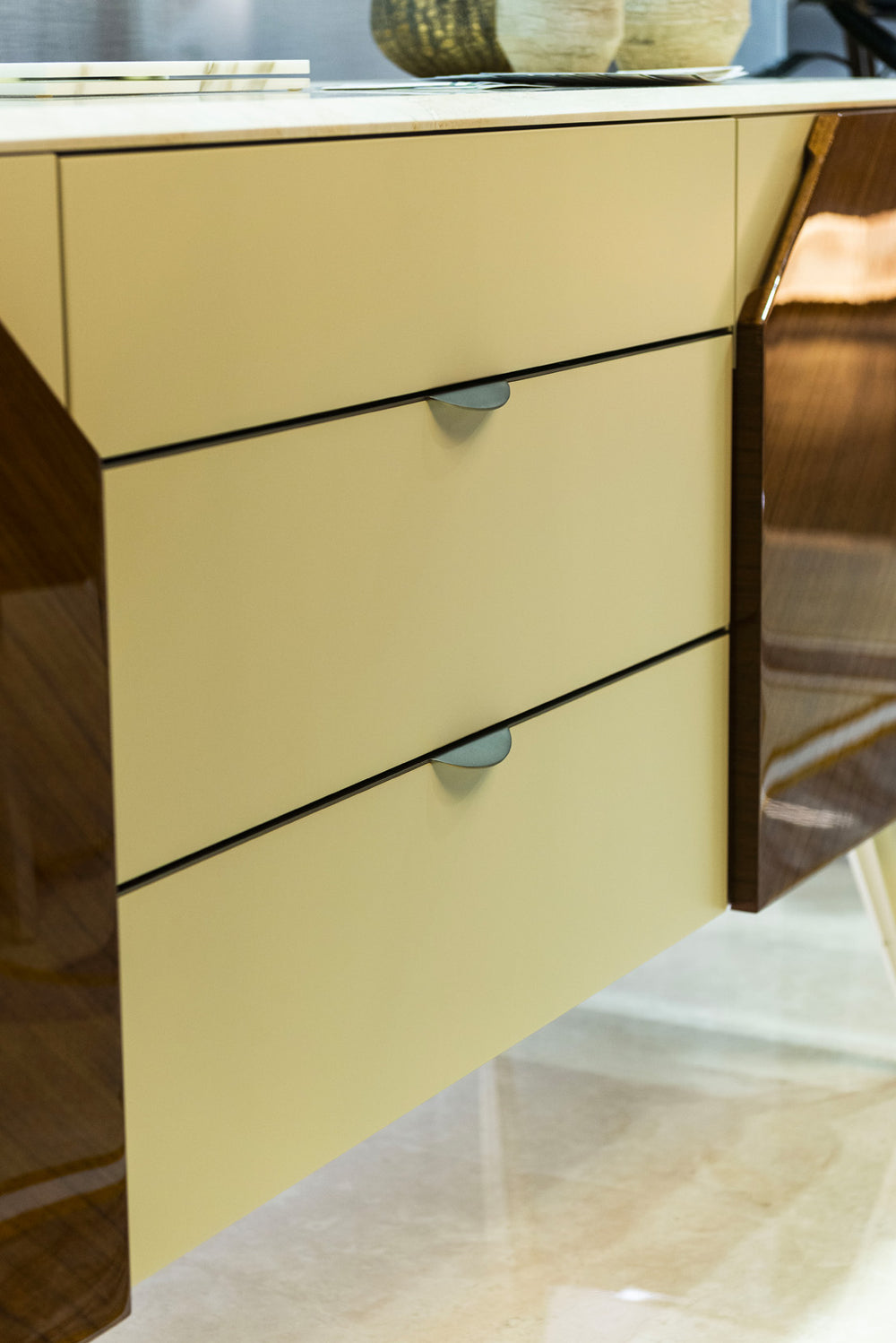 Dahlia Sideboard by Bianchini Atelier, Muteneye walnut, view 2