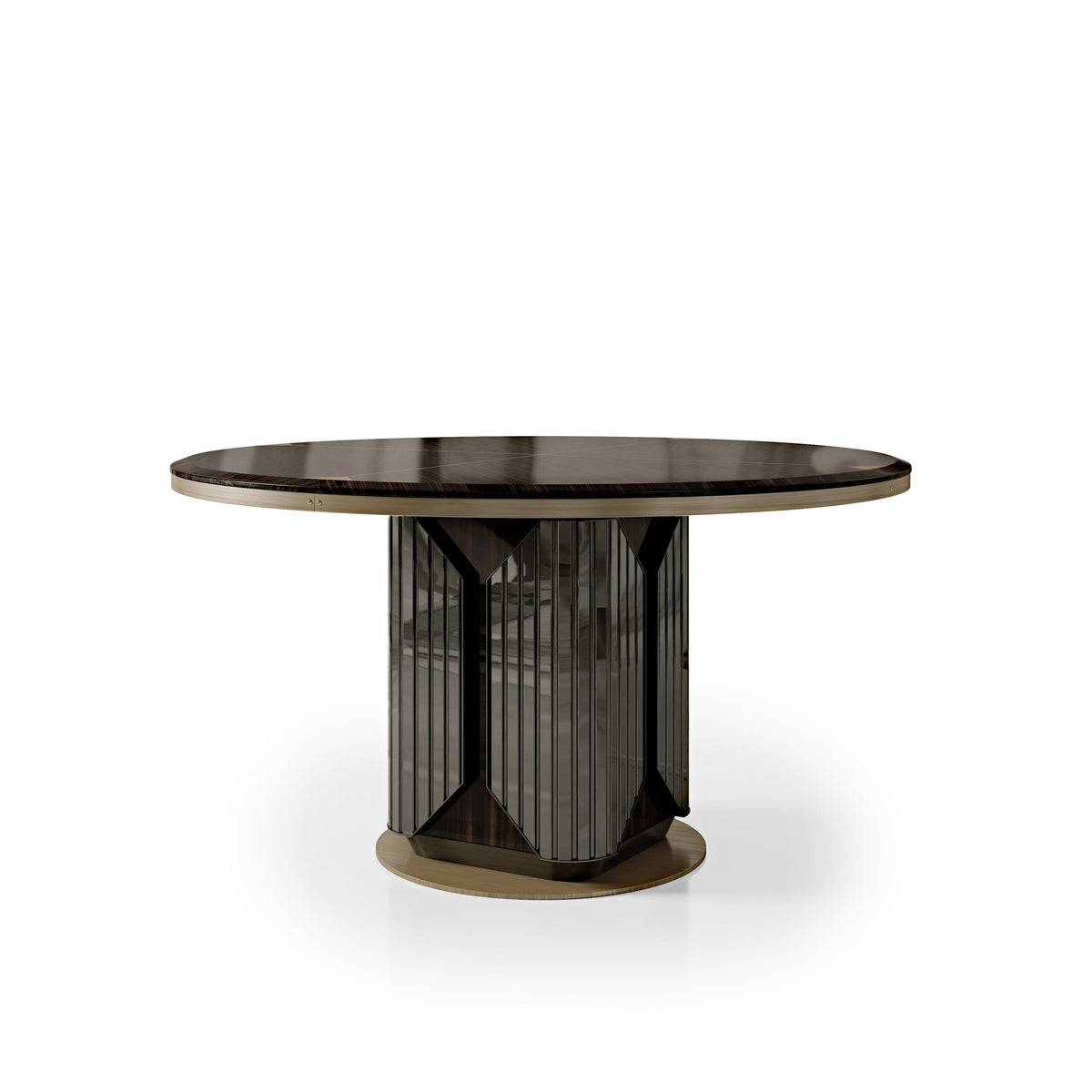 Dawson Round Dining Table by Bianchini Atelier