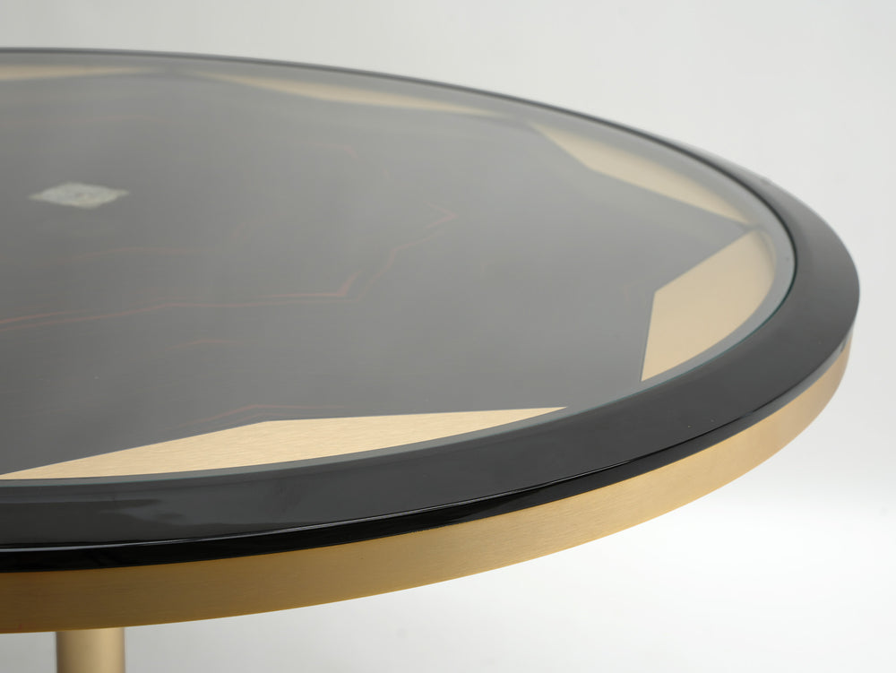 Dawson Club Dining Table by Bianchini Atelier, view 3
