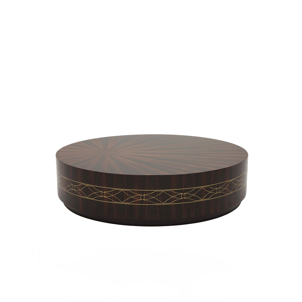 Mimì Round Coffee Table by Bianchini Atelier, Ebony