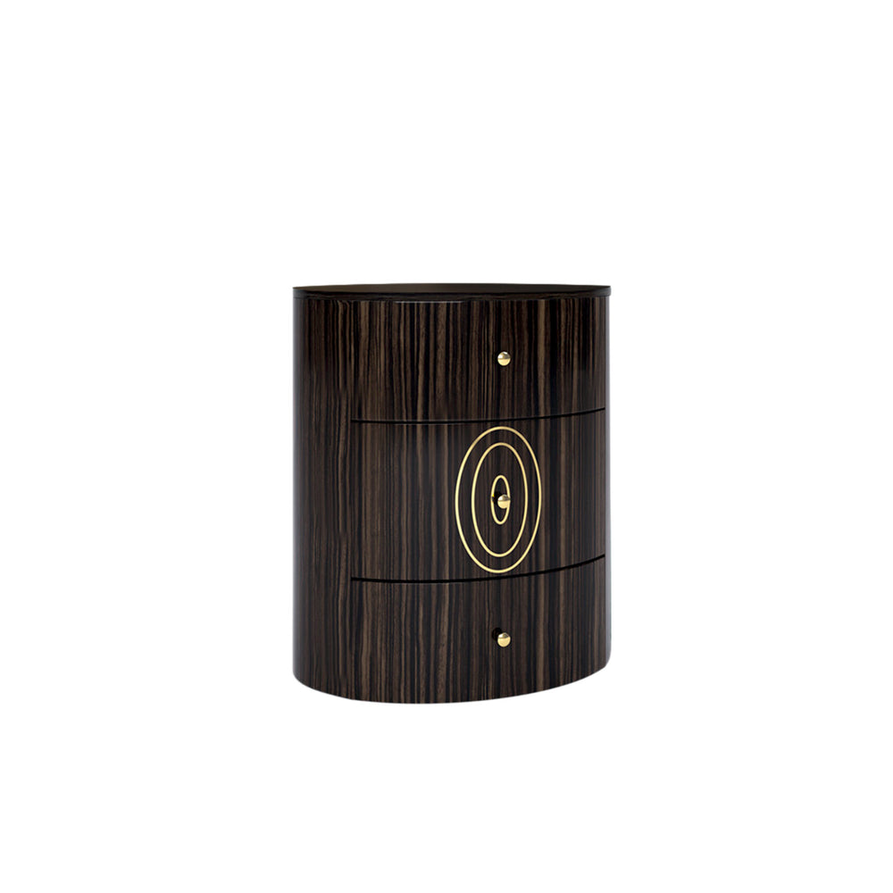 Jane Nightstand by Bianchini Atelier, Ebony