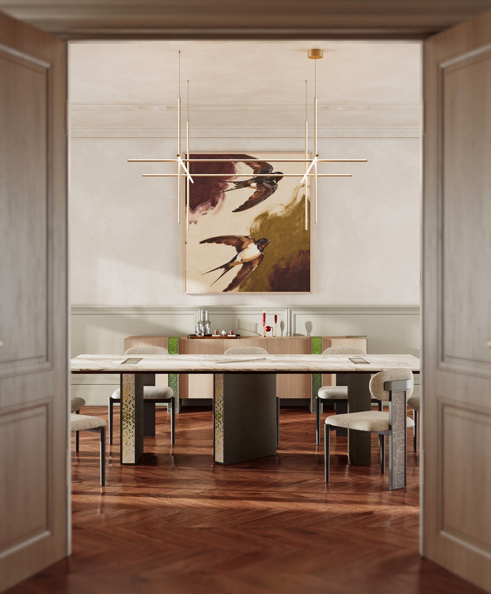 Erato Dining Table by Bianchini Atelier, 280 × 120 cm, view 3