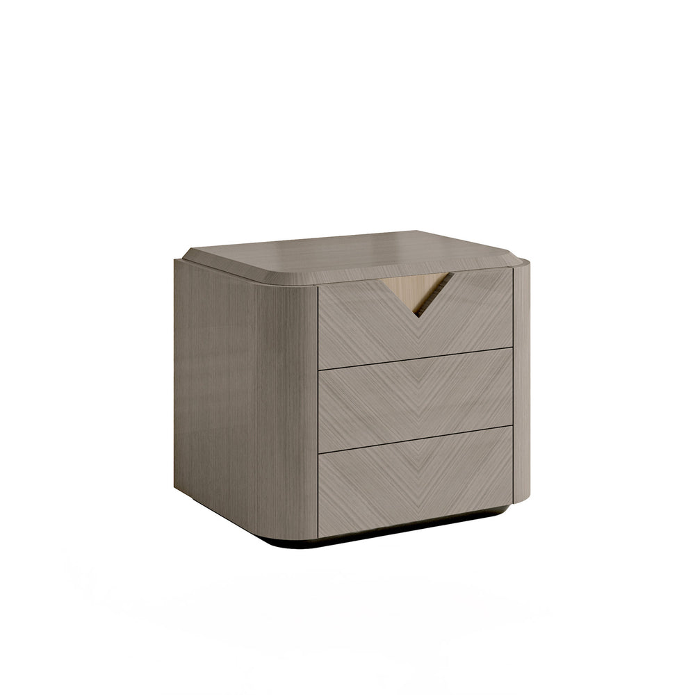 Joshua Nightstand by Bianchini Atelier, Grey eucalyptus