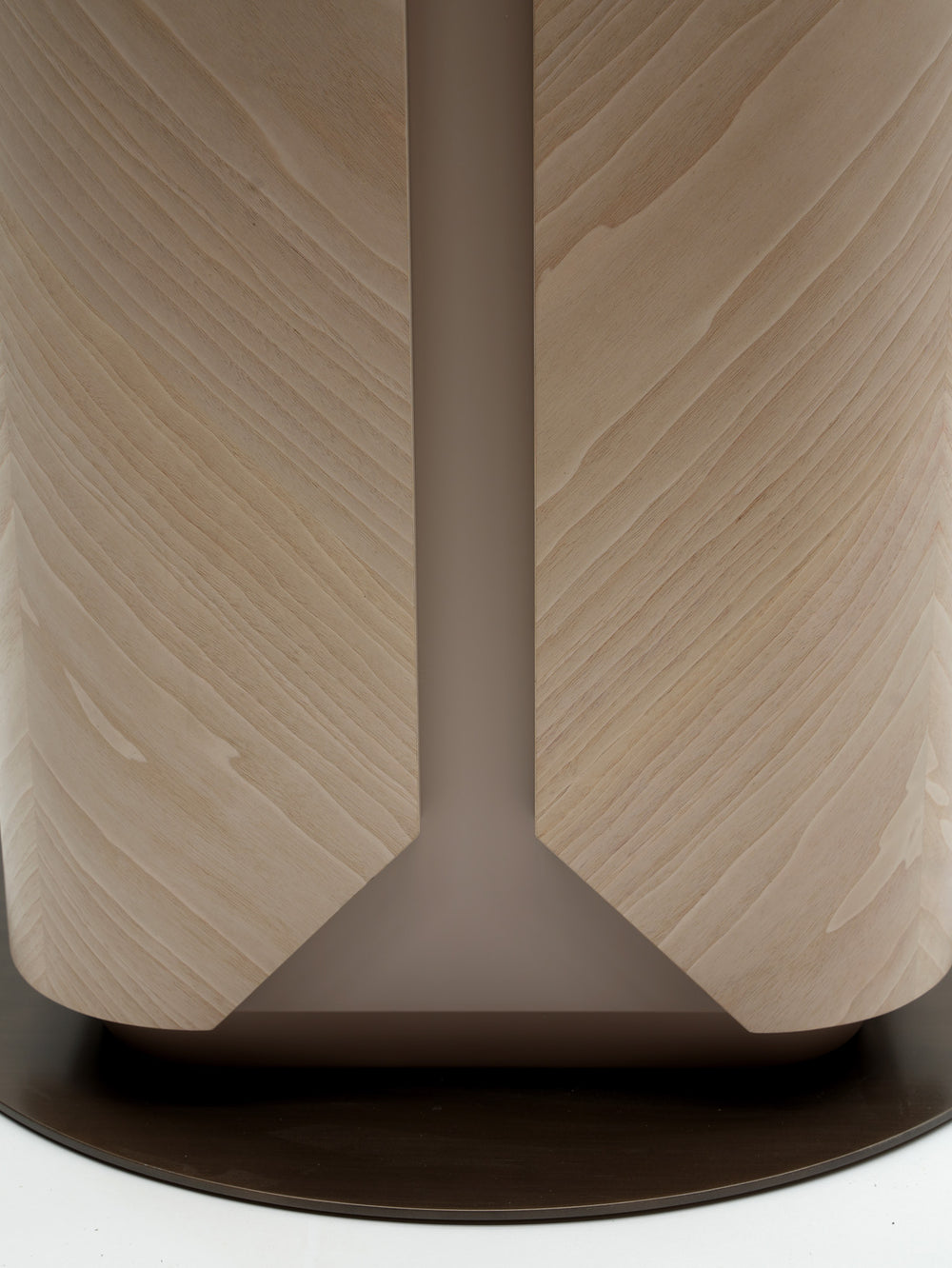 Dawson Light Dining Table by Bianchini Atelier, Grey American walnut, view 3