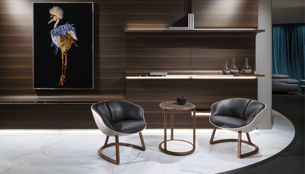 Kings Cross Round Low Table — Visionnaire — 2