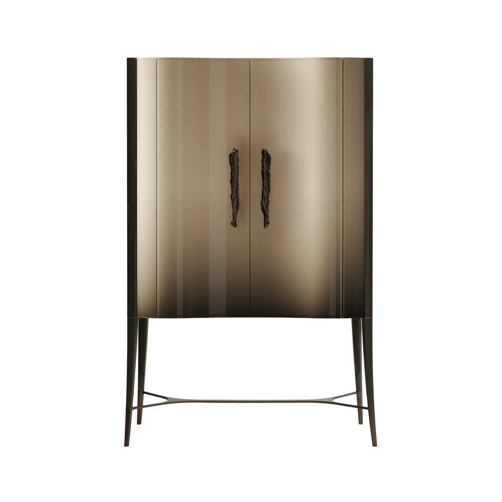 Caleido Bar Cabinet by Bianchini Atelier, Matt lacquer