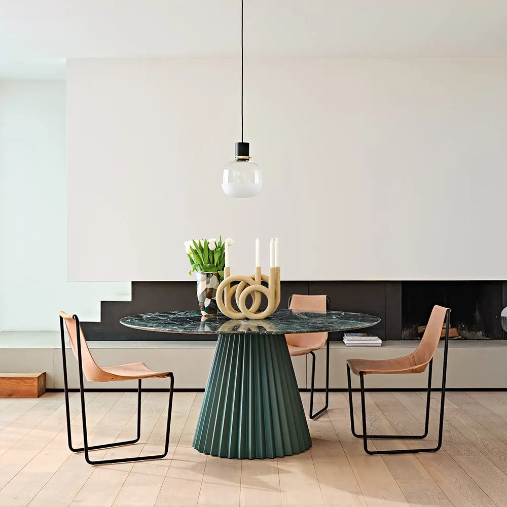 Plisse Wood Table