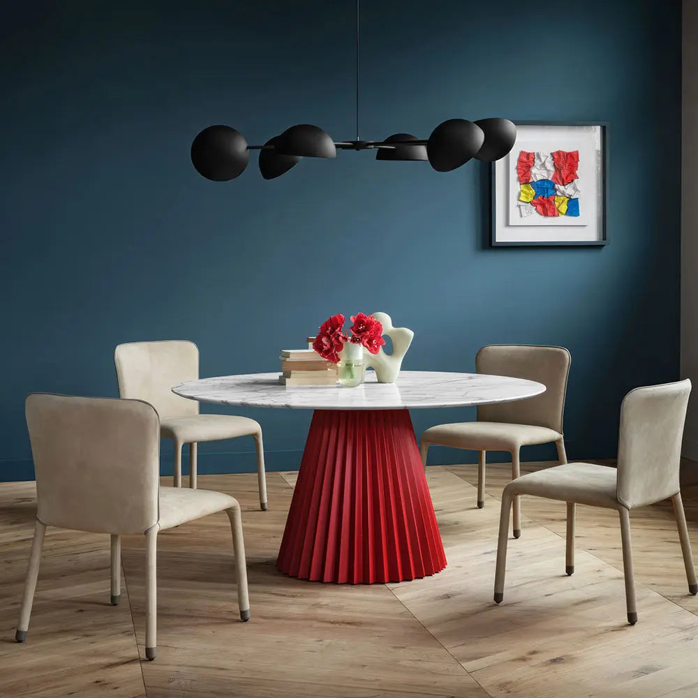 Plisse Ceramic Table