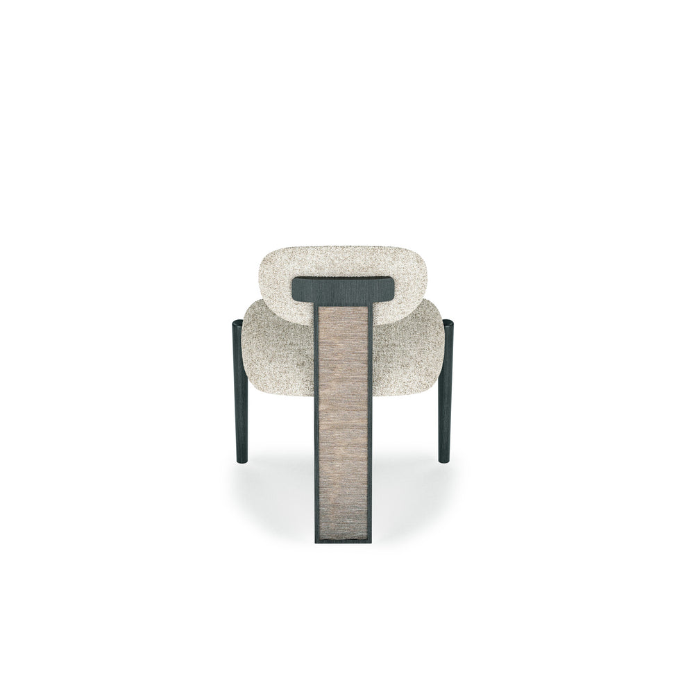 Talia Dining Chair by Bianchini Atelier, Dark stained ash, view 2