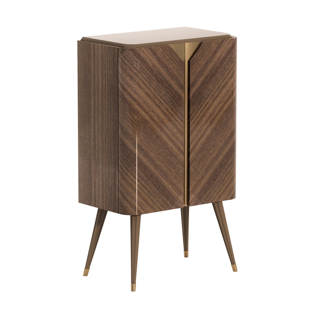 Brent Cabinet by Bianchini Atelier, Figured eucalyptus