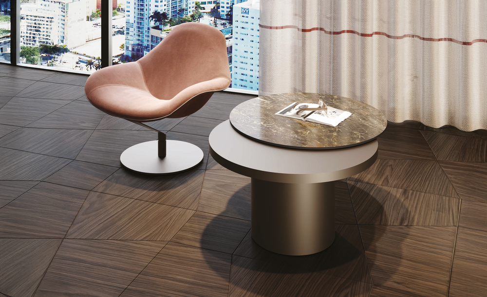 Tau Steel Move Coffee Table by Reflex Angelo, view 3