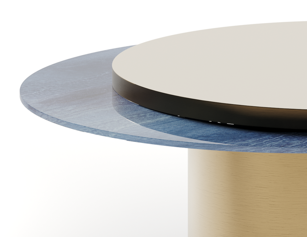 Tau 65 Steel Move Lounge Table by Reflex Angelo, view 2