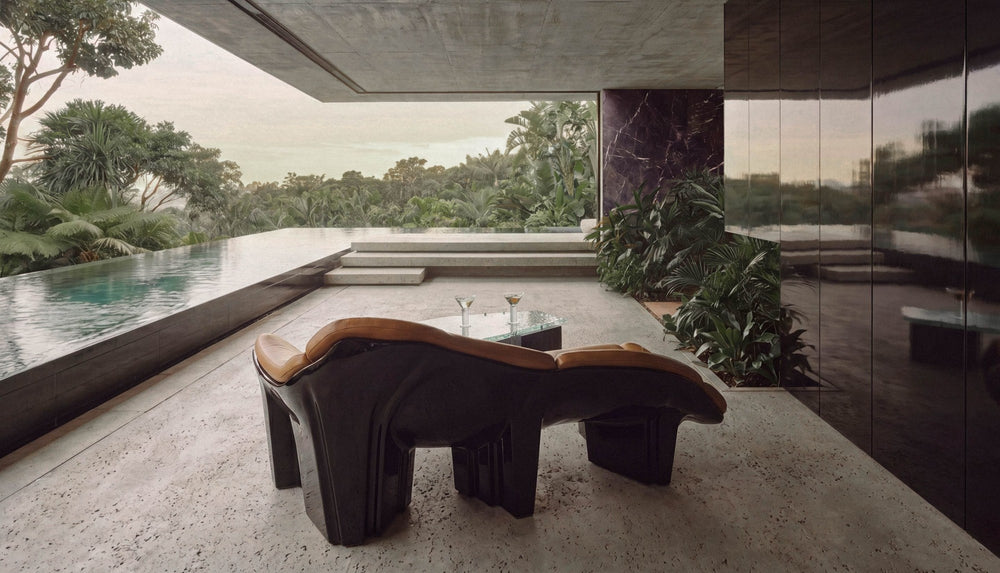 Visionnaire Blob chaise longue — detail