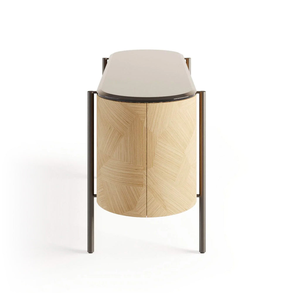 Mia Sideboard by Bianchini Atelier, Oak patchwork, view 3