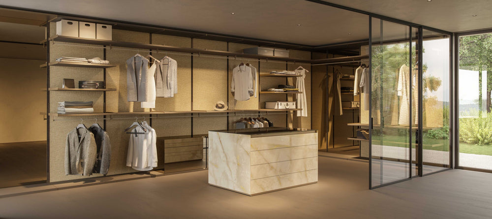 Wally Open Walk-In Closet by Reflex Angelo, view 3