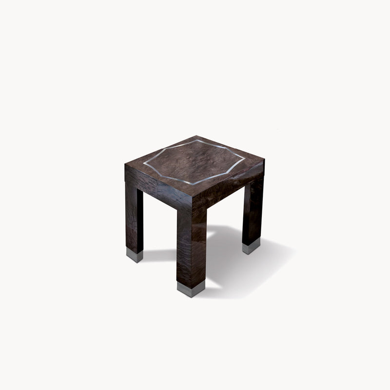 Absolute Square End Table — front view