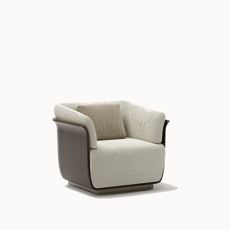 Allure-w Armchair — front view
