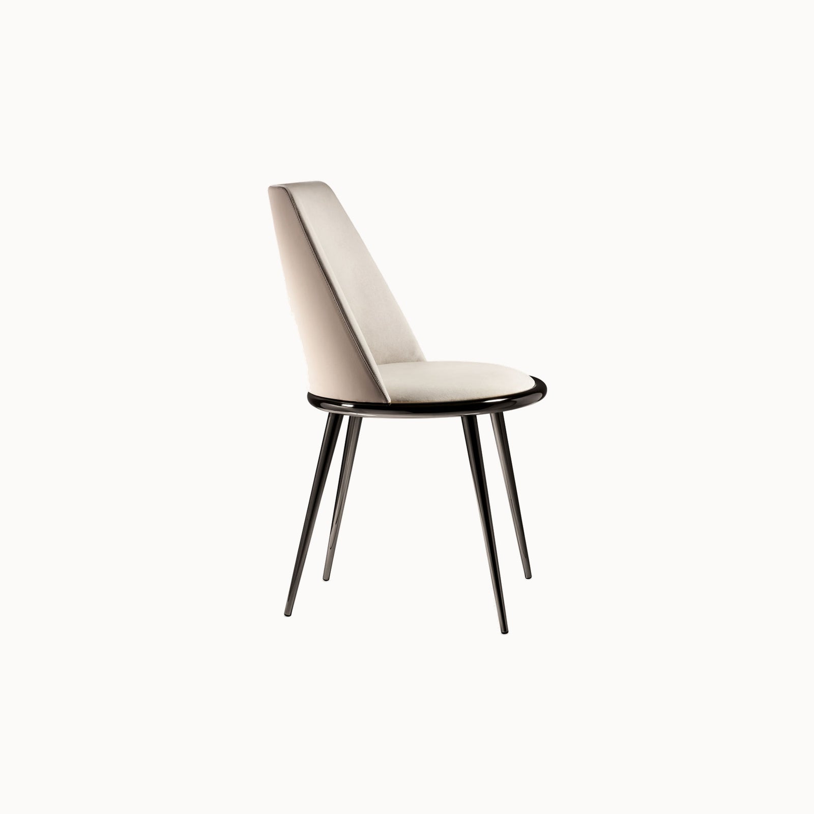 Aurora Imbottita Chair — front view