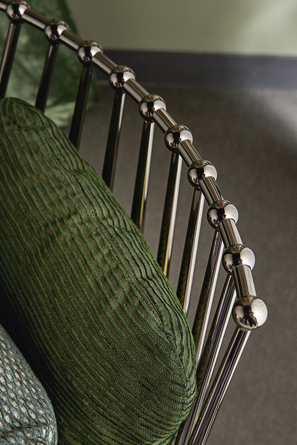 Aurora Iron Back Armchair — view 5