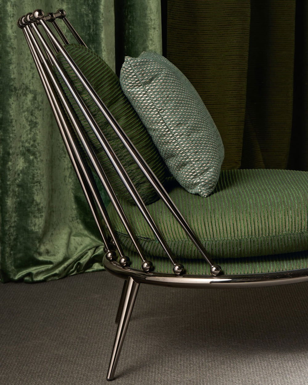 Aurora Iron Back Armchair — view 6