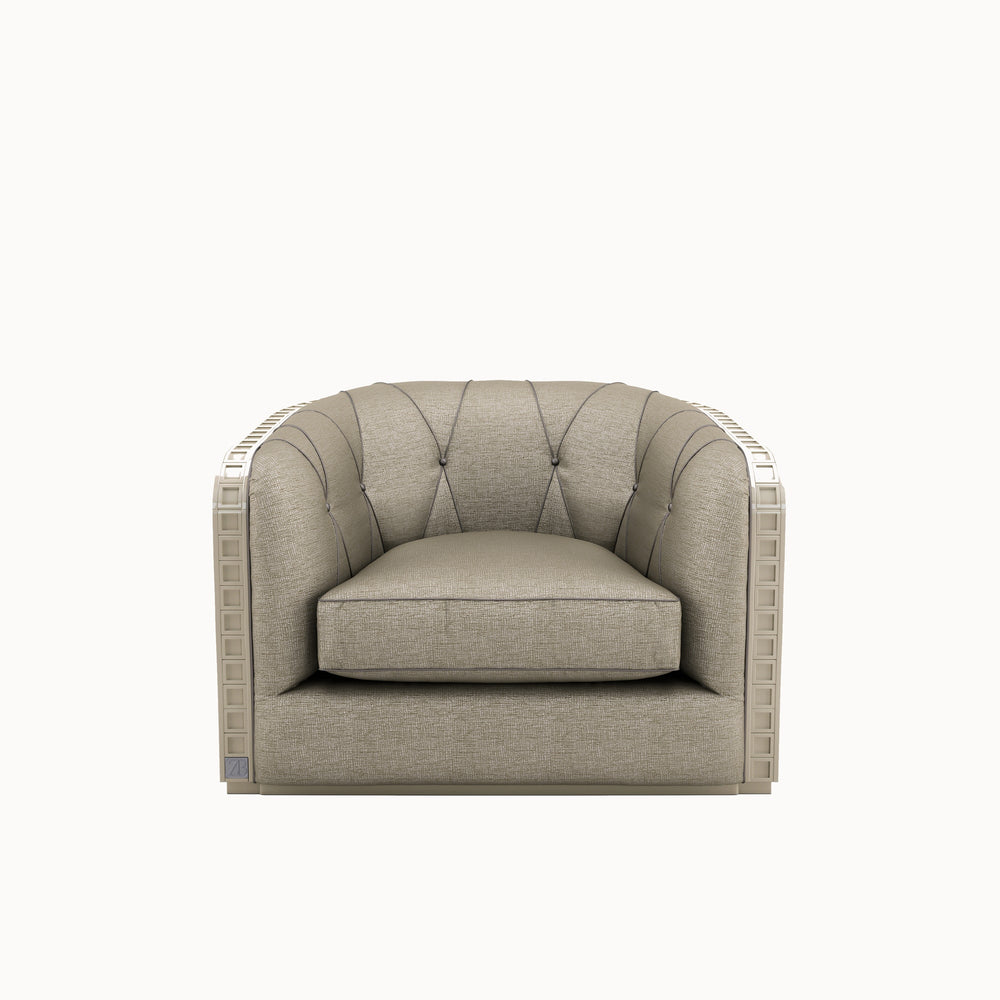 Bauhaus Armchair — front view