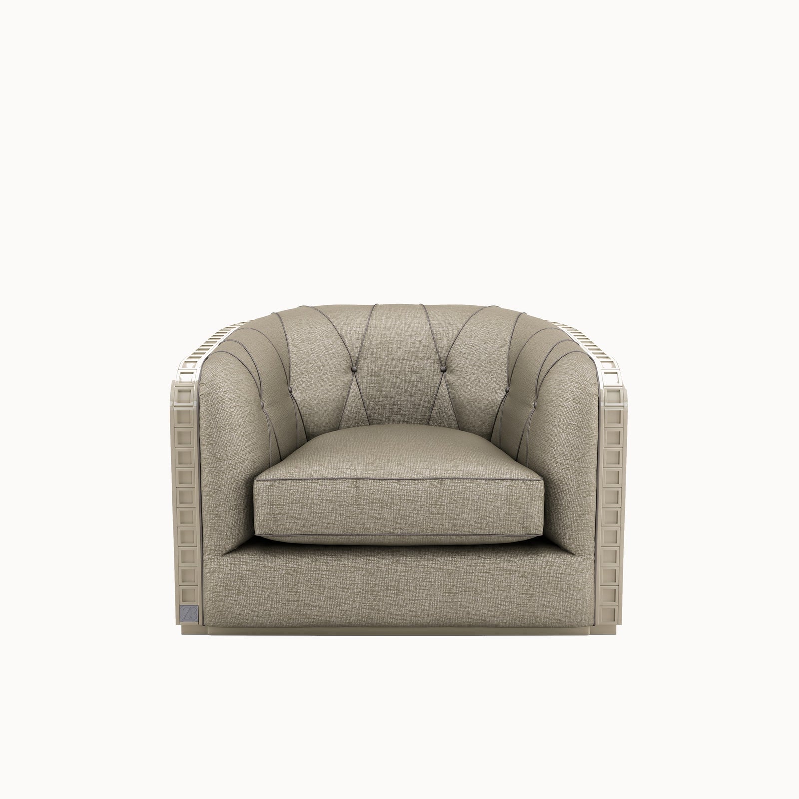 Bauhaus Armchair — front view
