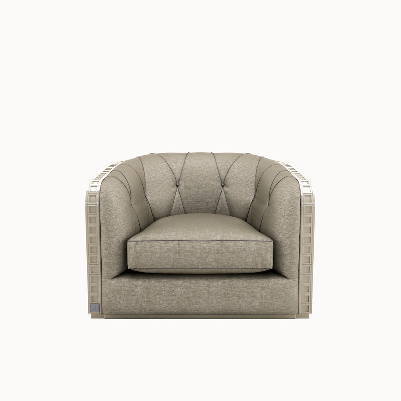 Bauhaus Armchair — front view