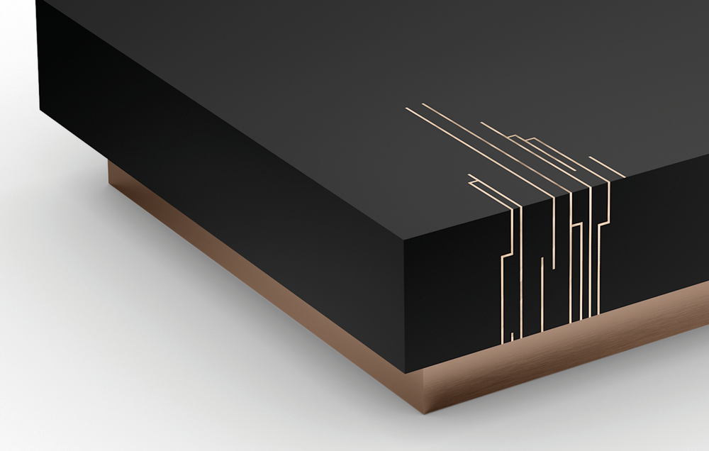 Belle Epoque Coffee Table by Reflex Angelo, view 2