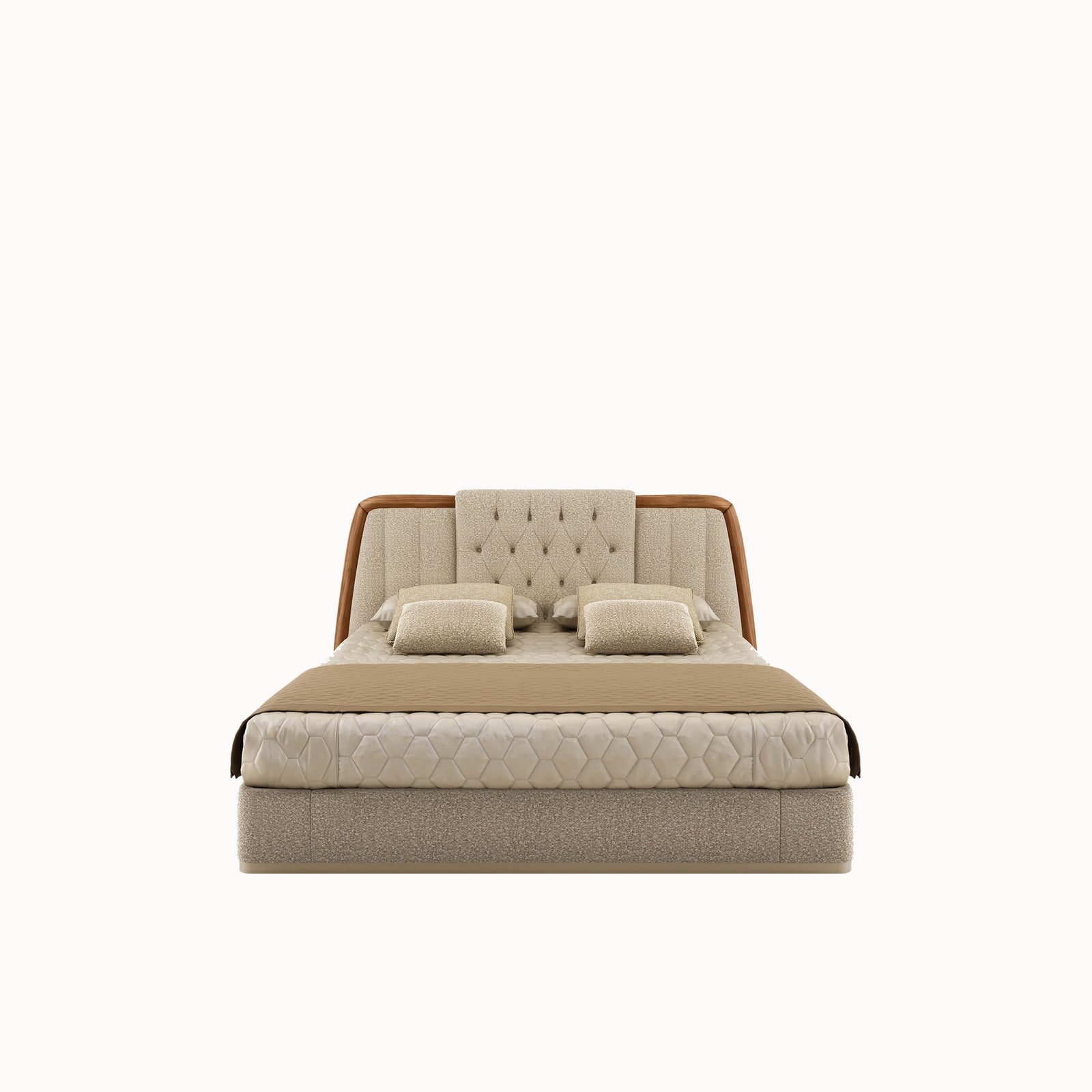 Bernini Wide Bed — front view